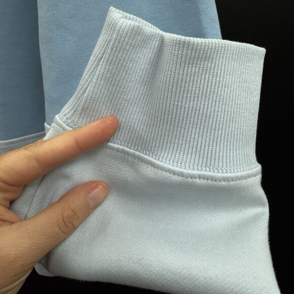 EUC Topman Men's Co-Ord Color Block Sweatshirt Blue Size L - Picture 7 of 8